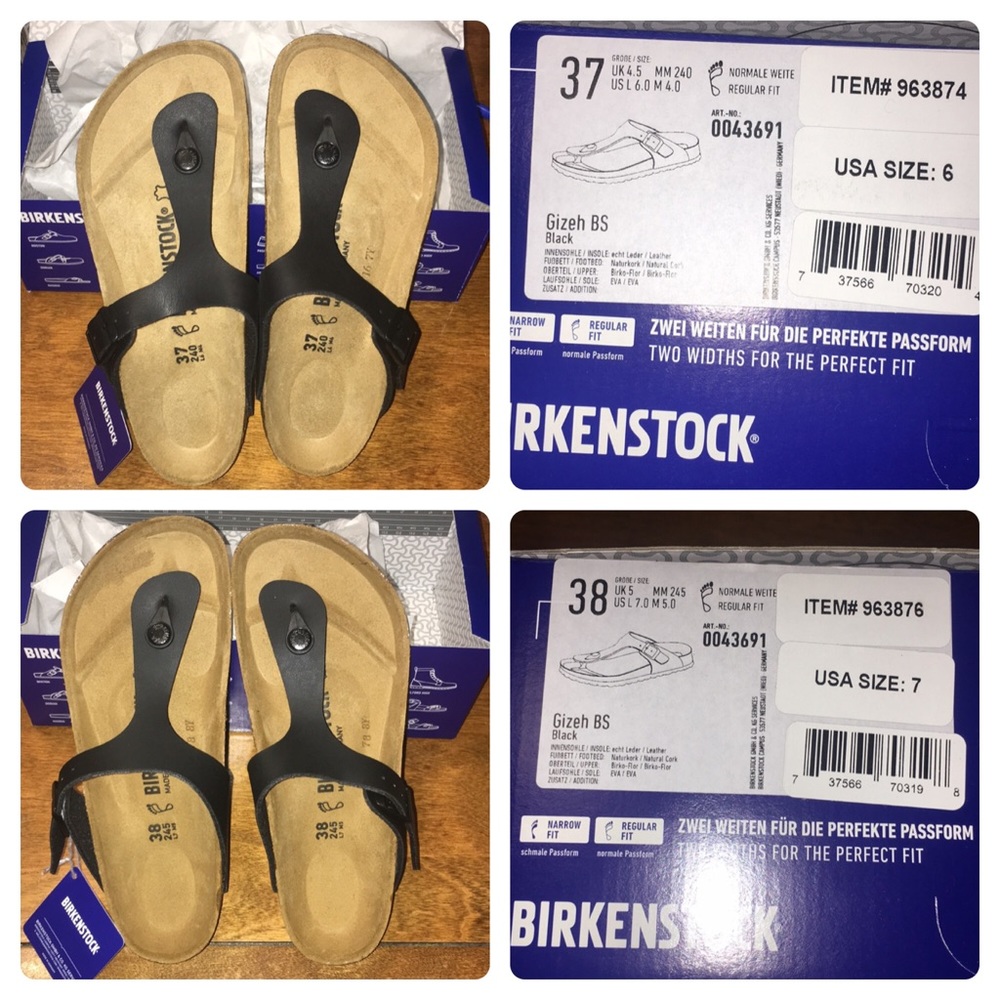 LAST ONE!!! Birkenstock Gizeh Birko-Flor Sandal - Picture 4 of 8